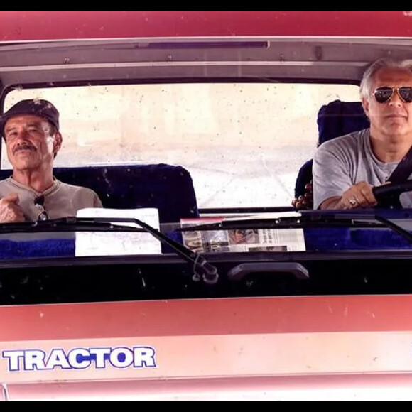 Na segunda versão da série 'Carga Pesada', Antonio Fagundes e Stenio Garcia ganharam um caminhão com duas cabines, e na da frente vinham um motorista e a equipe técnica