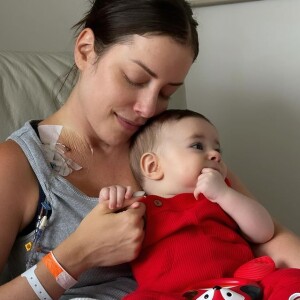 Fabiana Justus também é mãe de Luigi, de 5 meses de vida