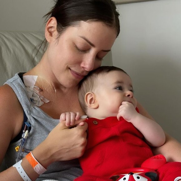 Fabiana Justus também é mãe de Luigi, de 5 meses de vida