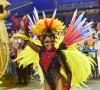 Adriana Bombom quebrou tudo em seu desfile pela Grande Rio, terceira colocada no Carnaval do Rio de Janeiro