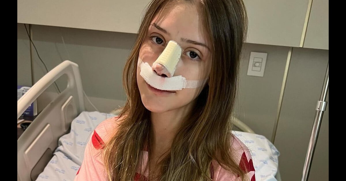 Estrela do TikTok, Liz Macedo faz rinoplastia aos 14 anos e lamenta ...