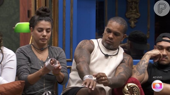 'BBB 24': Fernanda e Rodriguinho receberam as pulseiras do Na Mira da Líder