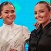 Detalhe em looks de Larissa Manoela e Maisa no 'Domingão' rouba a cena: 'Amigas mesmo'. Entenda