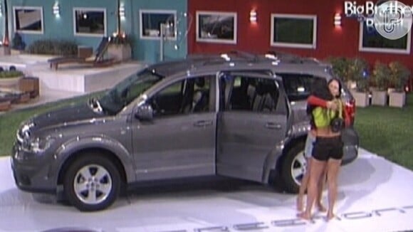 Jakeline e Kelly, do 'BBB 12', ficaram quase 30 horas dentro de um carro