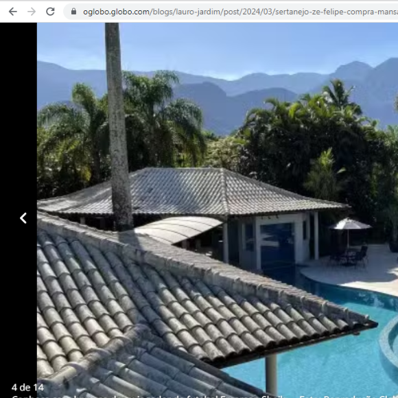 Mansão que Zé Felipe comprou por R$ 27 milhões tem mais de 10 ambientes