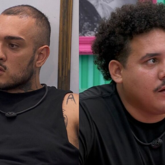 MC Bin Laden se revolta com Lucas 'Buda' após conversa sobre votos entre Gnomos no 'BBB 24'