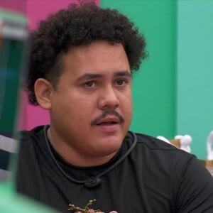 'BBB 24': Lucas 'Buda' sugeriu que um dos Gnomos recebesse a pulseira do Na Mira do Líder