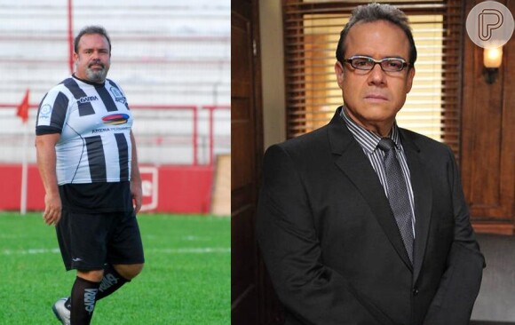 Antes e depois! Ator André Mattos surpreendeu ao aparecer bem mais magro a´´os redução de peso de 53 kg