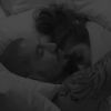 Fernando e Amanda dormiram abraçadinhos na primeira noite do 'BBB15'