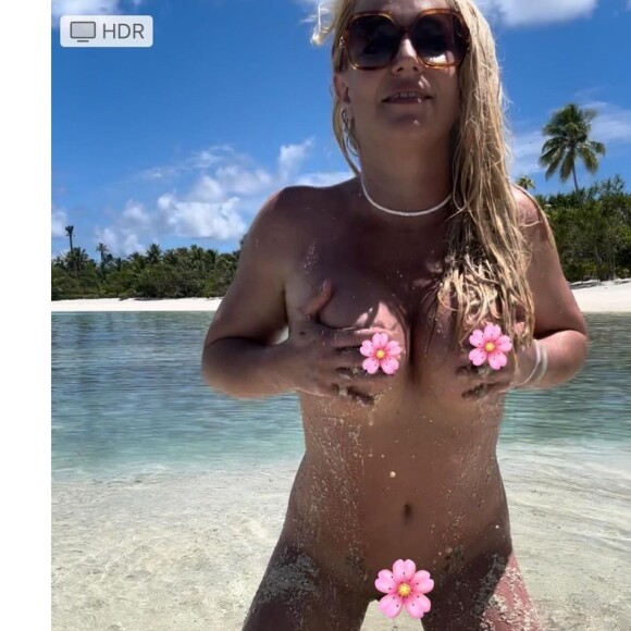 Britney Spears faz foto de nu frontal no Instagram após mudar o nome para Xila Maria
