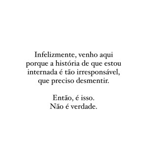 Wanessa Camargo: 'Infelizmente, venho aqui porque a história de que estou internada é tão irresponsável que preciso desmentir'