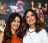 Fátima Bernardes teve a companhia da filha Beatriz ao prestigiar peça no Rio de Janeiro em 8 de abril de 2024