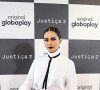 Em dia de pré-estreia da série 'Justiça 2', Nanda Costa atraiu olhares ao chegar pelo tapete vermelho com um look bem polêmico
