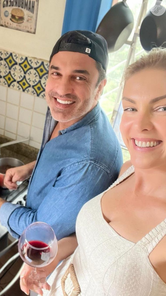 Ana Hickmann e Edu Guedes curtiram o feriadão de Páscoa juntos