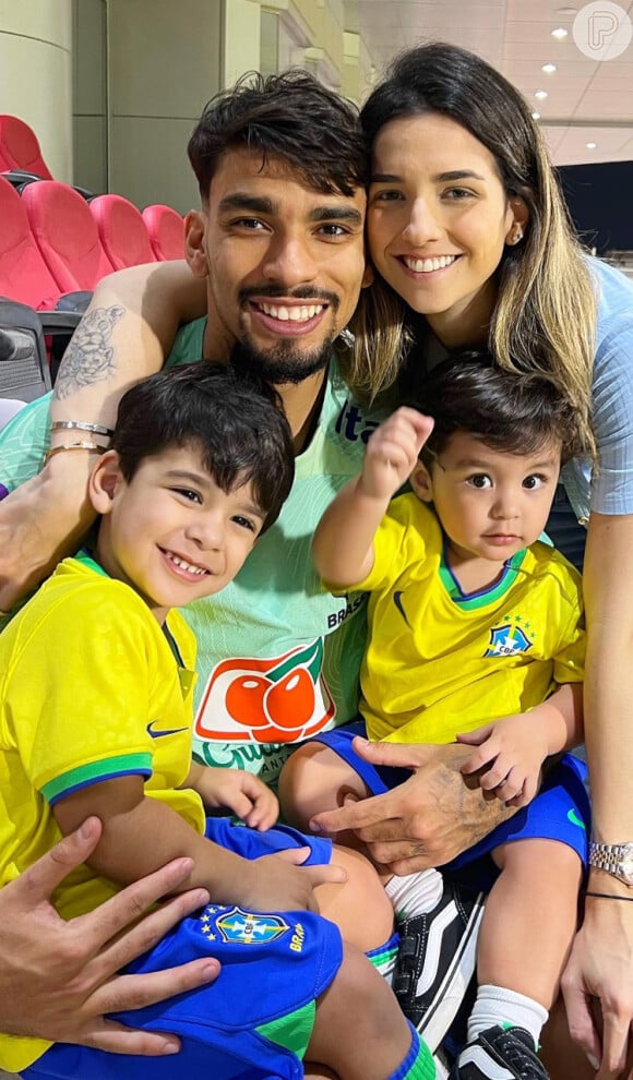 Maria Eduarda Fournier é nutricionista e trabalhou na base do Flamengo em 2017. Foi lá onde ela conheceu Lucas Paquetá, com quem se casou no ano seguinte