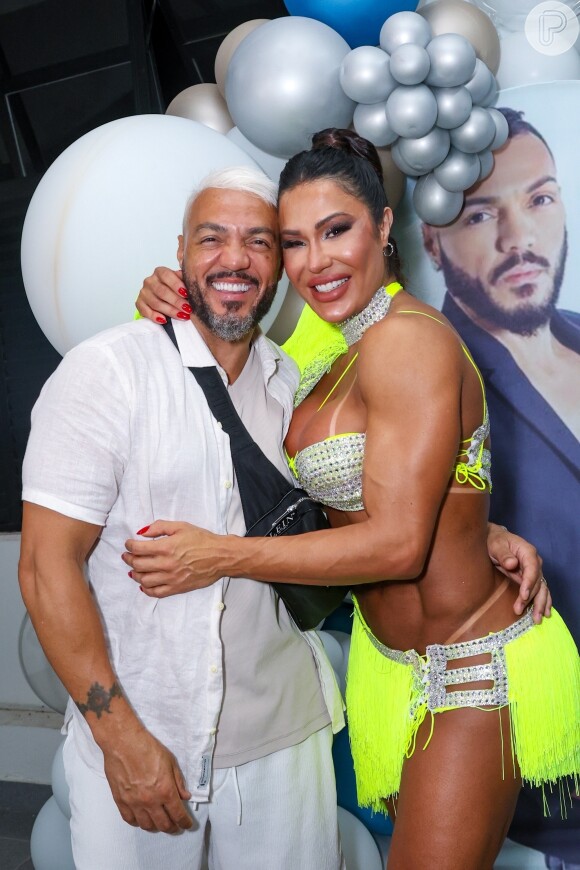 Separação de Belo e Gracyanne Barbosa foi revelada após 16 anos juntos em abril de 2024; musa fitness admitiu ter traído o cantor com seu personal trainner