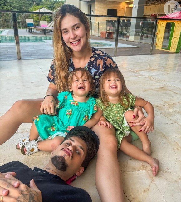Virgínia Fonseca e Zé Felipe já são pais de duas meninas: Maria Alice e Maria Flor