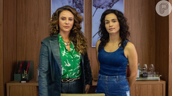 Nanda Costa e Paolla Oliveira ficaram grandes amigas por conta da relação na série Justiça 2