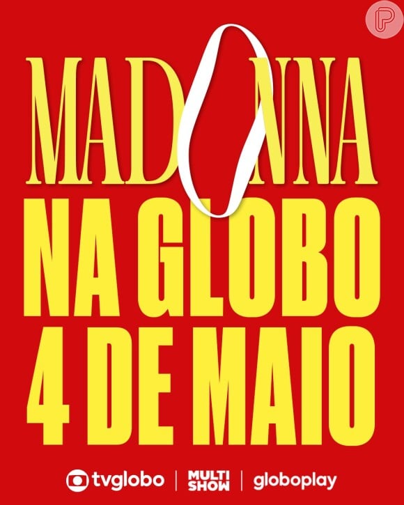 Show de Madonna em Copacabana será transmitido pela TV Globo