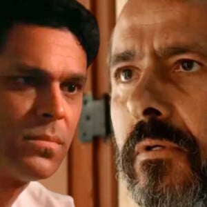 Em 'Renascer', Augusto (Renan Monteiro) e Inocêncio (Marcos Palmeira) terão uma briga feia por causa da sexualidade de Buba (Gabriela Medeiros)