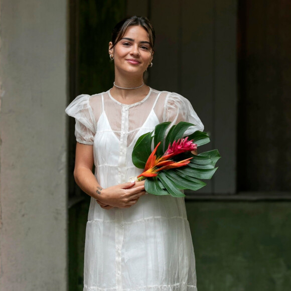 Em 'Renascer', o buquê exótico de Sandra (Giullia Buscacio) para casamento tem flores e plantas com significado muito especial. Descubra!