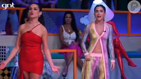 Câmera foca em Jade Picon durante 'fora' de Fe Paes Leme em Juliette na TV e influenciadora muda postura