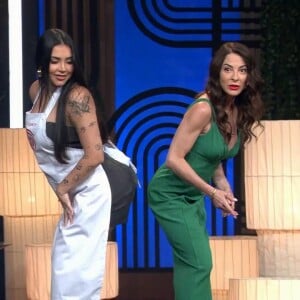 Tainá Costa ensinou Ana Paula Padrão a fazer o quadradinho no 'MasterChef Brasil 2024'