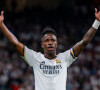 Vini Jr celebra condencação de três homens que cometeram racismo contra ele em jogo do Real Madrid