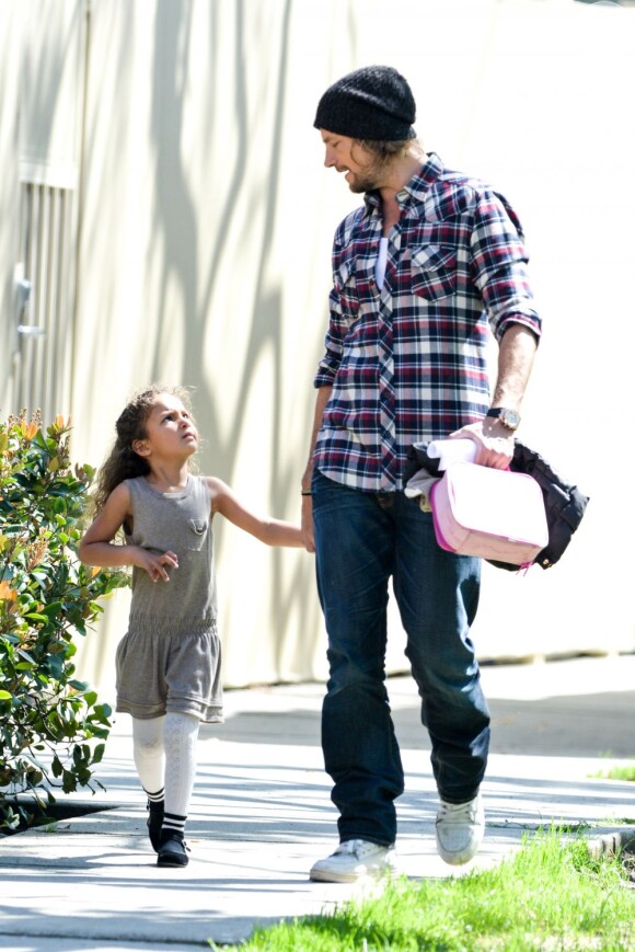 Nahla, de 5 anos, é filha do modelo Gabriel Aubry, ex-marido de Halle Berry
