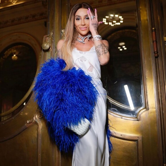 Maya Massafera usa vestido Versace vintage no Miss Trans 2024 e revela emoção em primeiro evento com grande público: 'Coroada rainha'