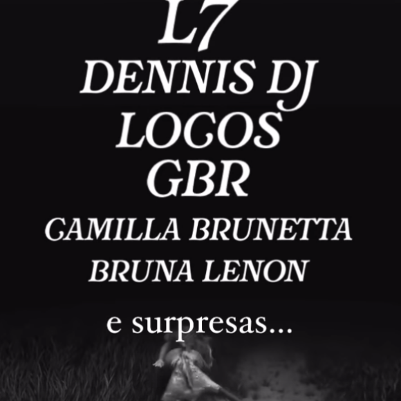 Yasmin Brunet mostrou cantores que vão se apresentar em festa de aniversário 