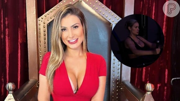 Andressa Urach também já disse várias vezes que fez uso de esteroides e por cerca de três anos