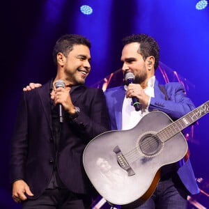 Zezé Di Camargo e Luciano fizeram show no Dia dos Namorados em 12 de junho de 2024