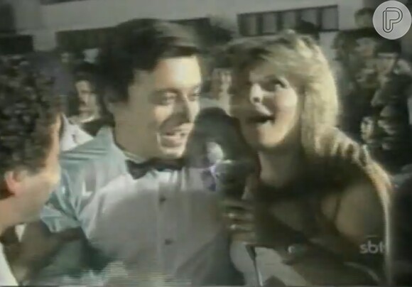 Cantor Nahim participou do 'Sonho Maluco' do 'Viva a Noite', em 1986 no SBT
