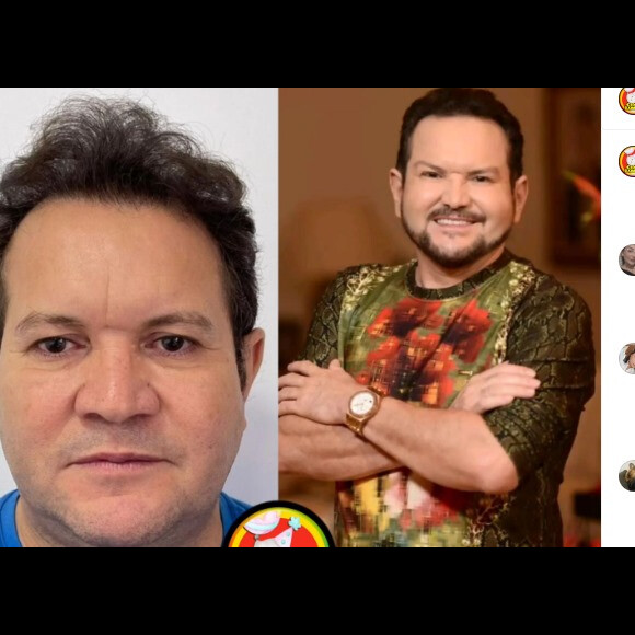 Antes e depois de Ximbinha dividiu opiniões e rendeu comparações hilárias para Ximbinha