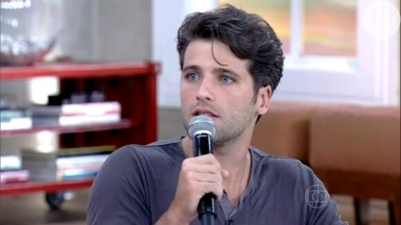 Entrevistado em 2014 no programa 'Encontro', Bruno Gagliasso disse que ficou triste por não protagonizar o primeiro beijo gay masculino da TV brasileira: 'Fui censurado'