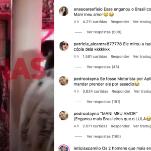 Internautas comentaram sobre uma possível semelhança da musa de Parintins com Isabelle Nogueira