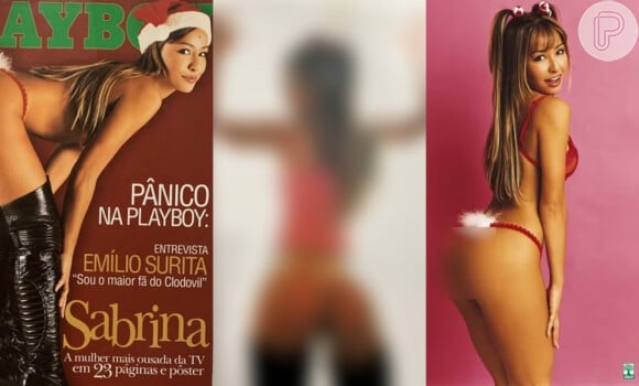 Sabrina Sato foi capa da revista Playboy em maio de 2003 e especial de Natal em dezembro de 2004