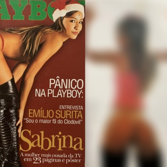 Em 2004, Sabrina Sato exibiu tatuagem em parte íntima ao posar nua na Playboy e mantém tattoo fofa até hoje. Fotos!