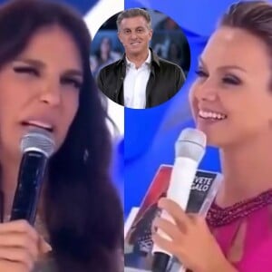 Em programa do SBT, Eliana e Ivete Sangalo falaram sobre Luciano Huck: 'Já cutucamos'; estrelas são ex-namoradas do apresentador