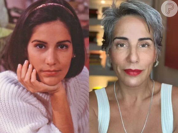  Glória Pires interpretava a personagem Maria de Fátima, que era filha da protagonista Raquel