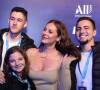 Paolla Oliveira levou afilhados ao Cirque du Soleil