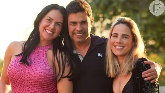 Wanessa mostrou seu encontro com Graciele Lacerda e o pai, Zezé Di Camargo