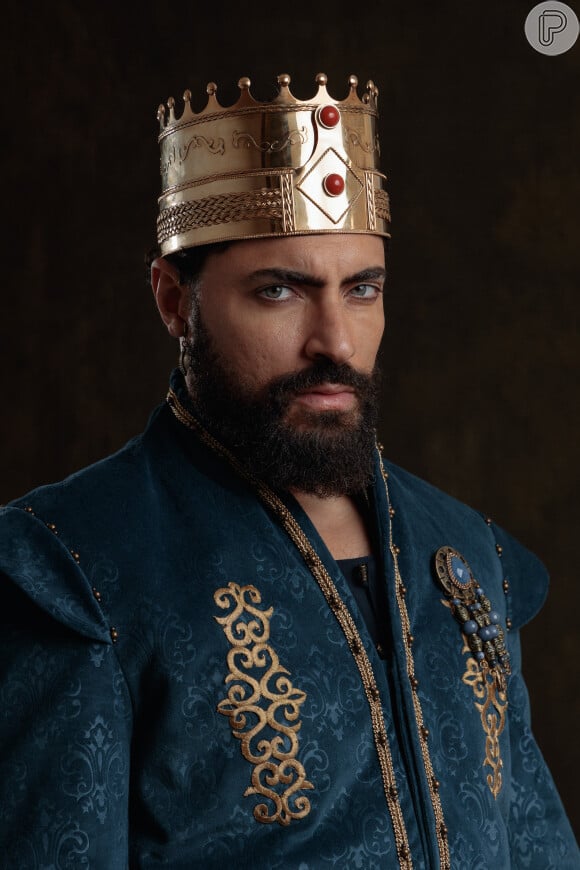 No capítulo da novela 'A Rainha da Pérsia', Xerxes (Carlo Porto) rejeita uma de suas concubinas na segunda-feira 15 de julho de 2024