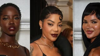 Vestido com capuz, poá e decote extravagante: veja os looks de Ludmilla, Juliana Nalú e mais famosas no leilão de Vini Jr.