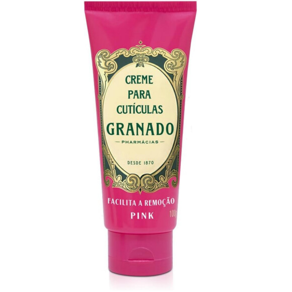 Creme para Cutículas Pink 100g, Granado
 