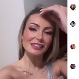 Internautas detonaram Andressa Urach nos comentários e ainda notaram um possível semblante vazio na modelo