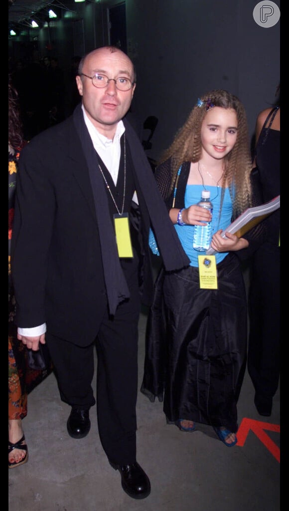 Lily Collins e Phil Collins viveram uma conturbada relação de pai e filha