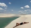 Gisele Bündchen atualizou suas redes sociais com fotos belíssimas no Lençóis Maranhenses