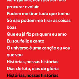 Yuri Lima utilizou a letra de um hit de Charlie Brown Jr. para o retorno: 'Podem me tirar tudo que tenho / Só não podem me tirar as coisas boas que eu já fiz pra quem eu amo'